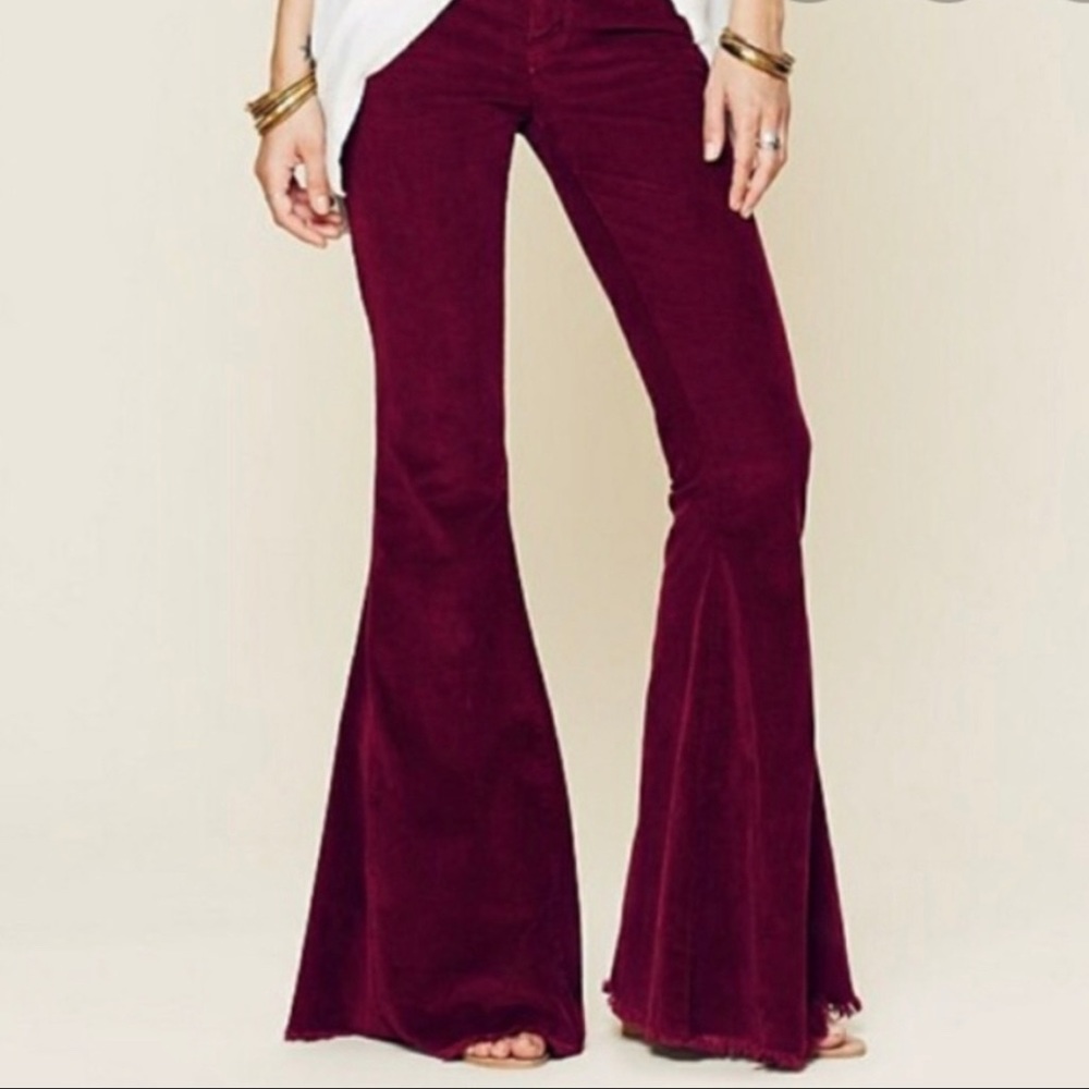 Free People Corduroy Flares